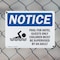 Signmission DANGER Pool For Hotel Guests Only Children, 10 in W x Rectangle, Plastic OS-2PACK-NS-P-710-L-10912 - alternate 4